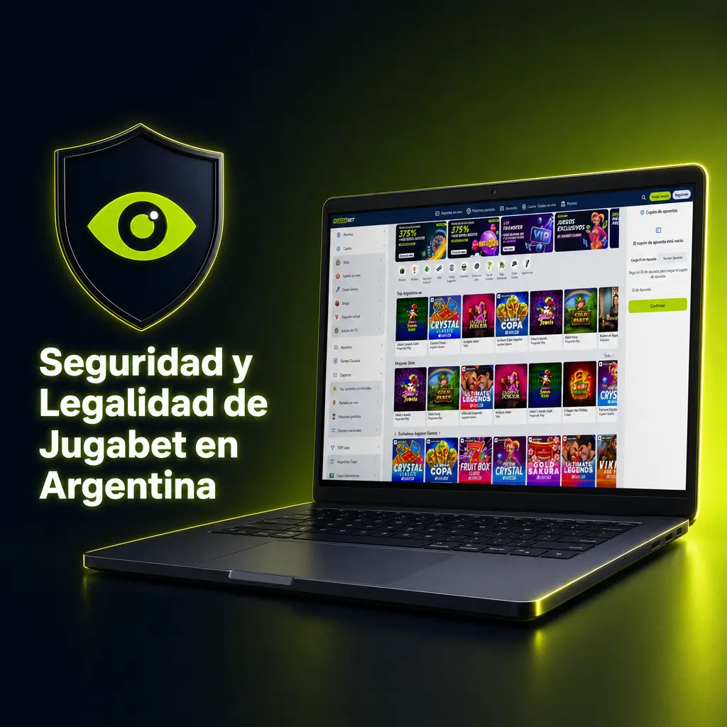 Licencia de Curaçao, cifrado SSL de 256 bits y verificación de identidad en Jugabet para jugadores de Argentina.